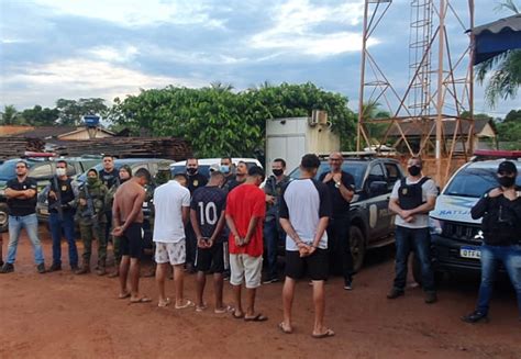 A O Conjunta Da Pm E Civil De Rond Nia E Acre Prende Quadrilha