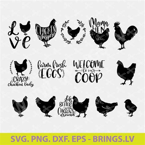 Peeking Chicken Svg Roaster Head Svg Chicken Head Svg Hen Svg File ...