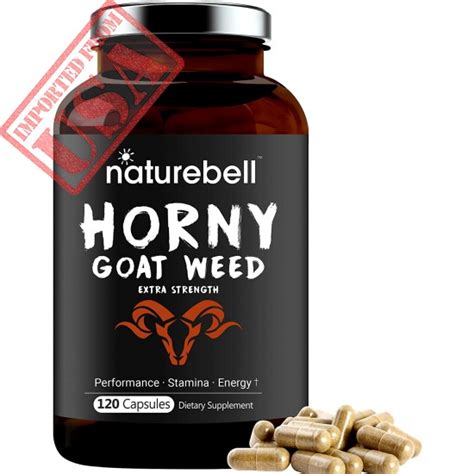 Maximum Strength Horny Goat Weed For Women And Men Powerfully Supports