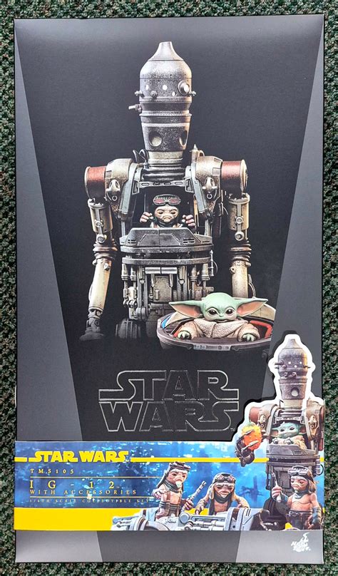 Hot Toys Star Wars The Mandalorian IG With Accessories Scale Figure The Toys Time Forgot