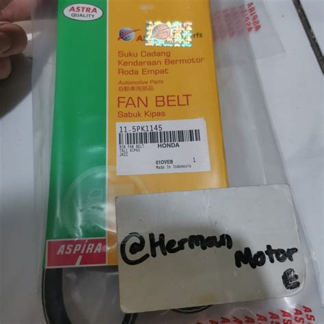 Jual Fanbelt V Belt Aspira Bando Original Honda Jazz Gd City Gd Old