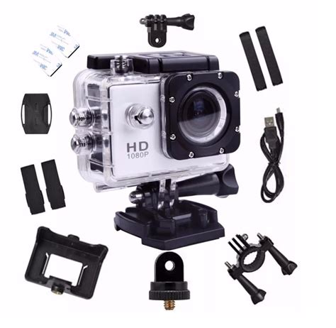 Cámara Sports Cam Hd 1080p Sumergible 30m Lcd 2 Deportes - $ 27.990 en ...