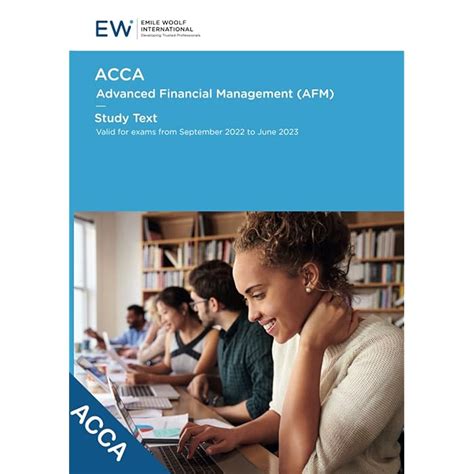 Buy ACCA Advanced Financial Management AFM Study Text 2022 23 ACCA