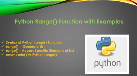 Python Range Function With Examples Spark By Examples