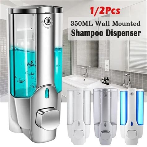 Stuks Ml Wall Mounted Shampoo Dispenser Hotel En Thuis Zeep