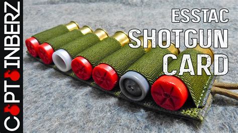 Esstac 7 Round Shotgun Card Youtube