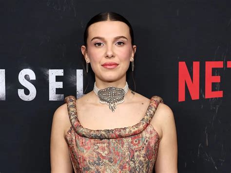 Millie Bobby Brown de Stranger Things revela inspirações para suas