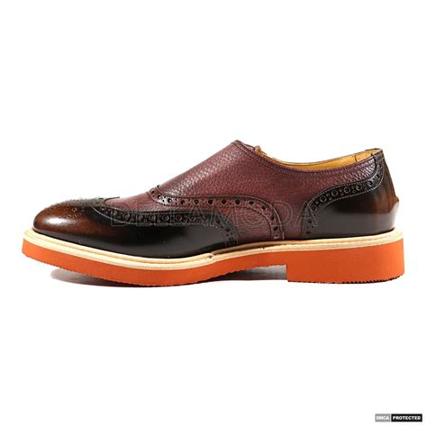 Dino Bigioni Mens Italian Shade Fume Brown Loafers (DB1006) Brown ...
