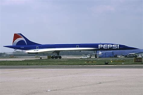 Air France's Pepsi Cola Concorde Could Only Cruise For 20 Minutes