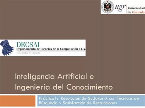 Ppt Inteligencia Artificial E Ingenier A Del Conocimiento Powerpoint