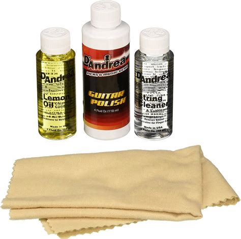 D'Andrea GCKD Deluxe Guitar Care Kit набор для ухода за гитарой купить ...