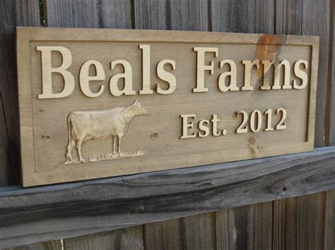 rustic sign: ALL NEW RUSTIC FARM SIGN