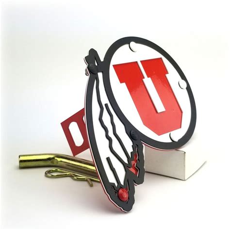 Utah Utes Hitch Cover Etsy