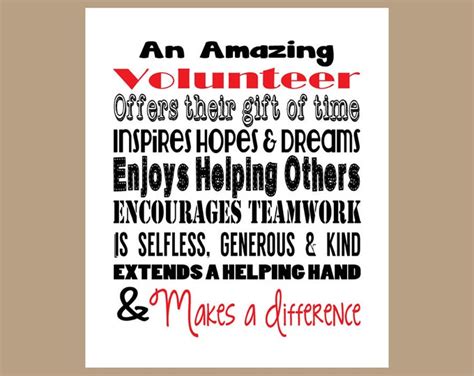 Volunteer Appreciation Gift, Volunteer Printable, Volunteer Gift, Thank You Volunteer Gift, PTA ...