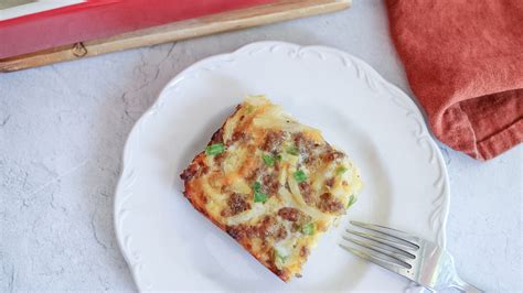 Cheesy Sausage Breakfast Casserole Recipe