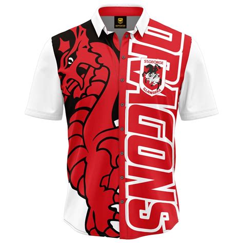 NRL Dragons 'Showtime' Party Shirt | Ashtabula