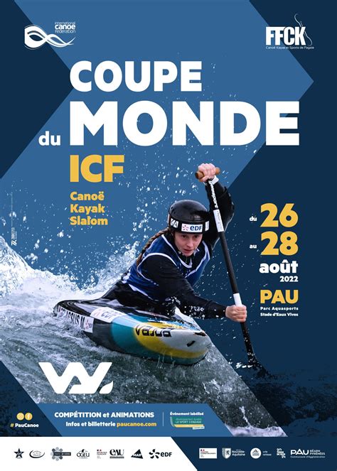 Coupe du Monde ICF Canoë Kayak Slalom Pau Canoe