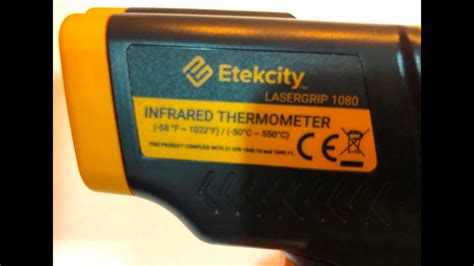 Etekcity Infrared Thermometer 1080 Heat Temperature Gun Laser Ir Surface Tool 58°f To 1130°f