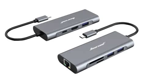 Hiearcool UCN3610 8 In 1 USB C Hub User Manual