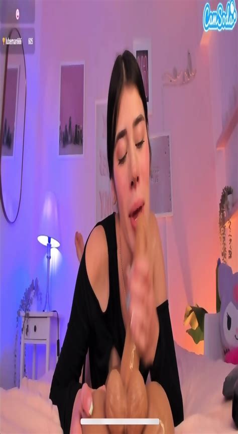 Latina Sloppy Dildo Blowjob