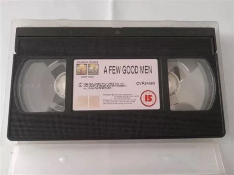 A FEW GOOD Men VHS Video Tape 1992 Tom Cruise Demi Moore 0 99