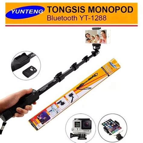 Jual Tongsis Yunteng YT1288 Original Tongsis Remote Bluetooth YT 1288