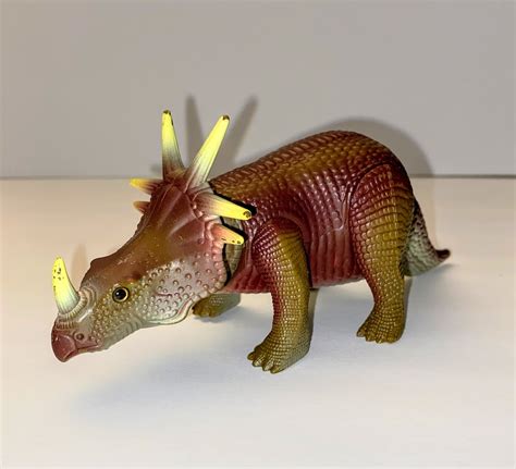 Vintage Tyco Toys Dino Riders Dinosaur Styracosaurus 1990 Etsy