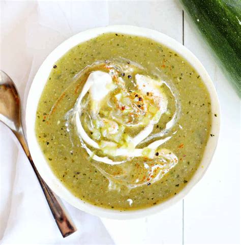 Zucchini Soup - I Am Homesteader