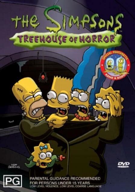 The Simpsons Treehouse Of Horror Dvd