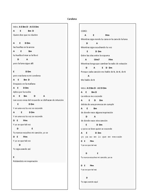 Caraluna | PDF