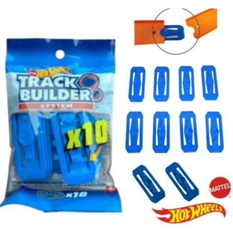 Hot Wheels Track Builder Conector Recto De Pista 1 Pieza HotWheels Shopee Colombia