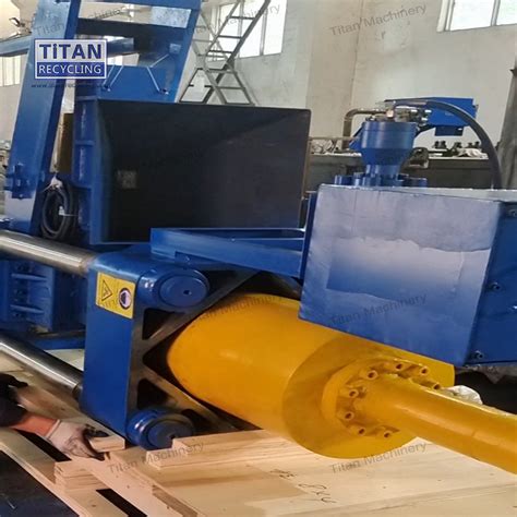 Hydraulic Metal Chips Briquetting Press Machine Processing Line China