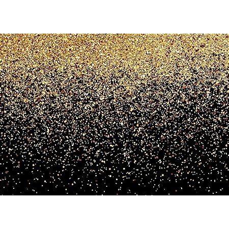 Amazon Mocsicka Happy New Year Backdrop Black And Gold Glitter