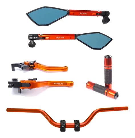 Kit Guid O Naked Manopla Retrovisor Manete Xj Mt Parcelamento Sem Juros
