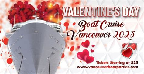 Valentine’s Day Boat Cruise 2023 Banner Ad | Vancouver's Best Places