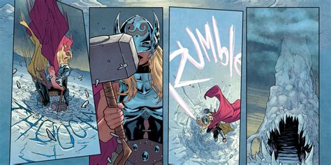 Marvel S New Female Thor Goddess Of Thunder Is Finally Unmasked Huffpost