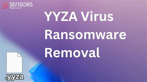 Rançongiciel de virus YYZA yyza Fichiers Supprimer Décrypter