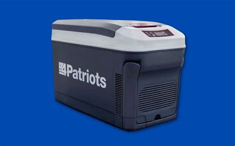 Solar Cooler Reviewing 4patriots Solar Powered Go Fridge With