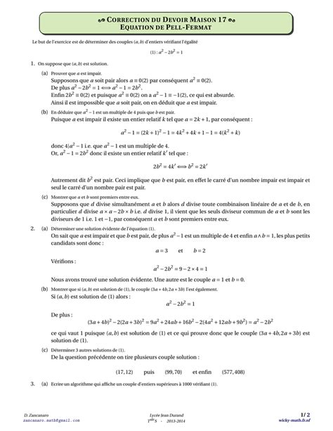 Devoir Maison Seconde Maths Ventana Blog