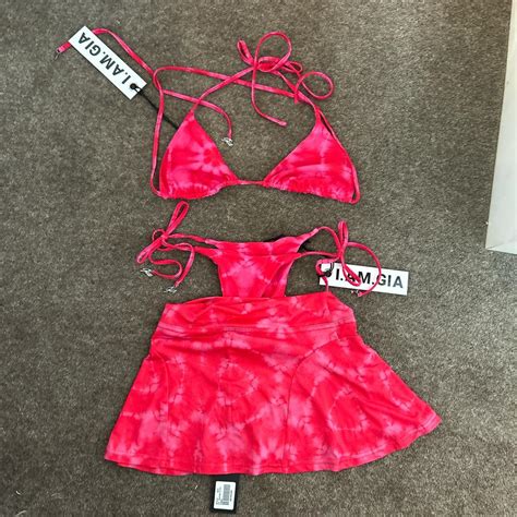 Adorable Bikini Set With Skirt From Iamgia Bottoms Depop