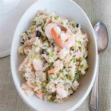 Shrimp and Rice Salad Recipe from Lana’s Cooking