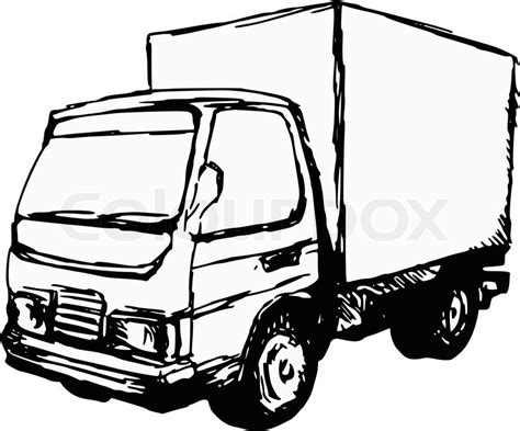 Truck Cartoon Drawing at GetDrawings | Free download