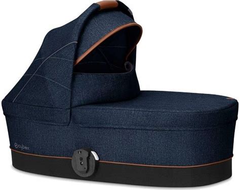 Gondola Lux Cybex Balios S Denim Blue Leather Collection Niebieski