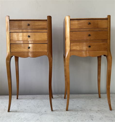 Pair Of French Bedside Tables