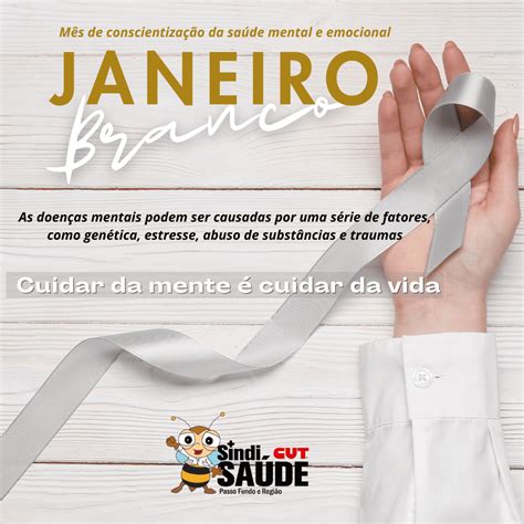 Janeiro Branco SindiSaúde Passo Fundo