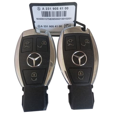 Original Keylessgo Fbs Mercedes Benz Button Smart Remote Key Mhz