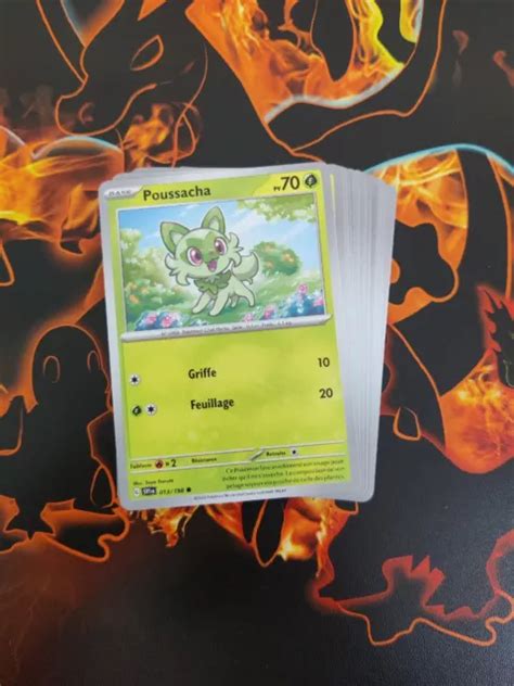 EV1 LOT DE 20 Cartes Pokémon Co Unco Non Double Sortie de Booster EUR