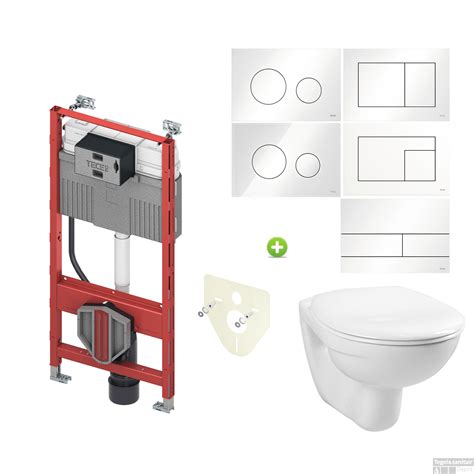 TECE Profil Toiletset Set01 Boss Wessing Basic Smart Met TECE Drukplaat