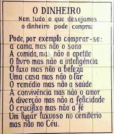 O Dinheiro Frases Inspiracionais Frases Motivacionais Frases Sobre