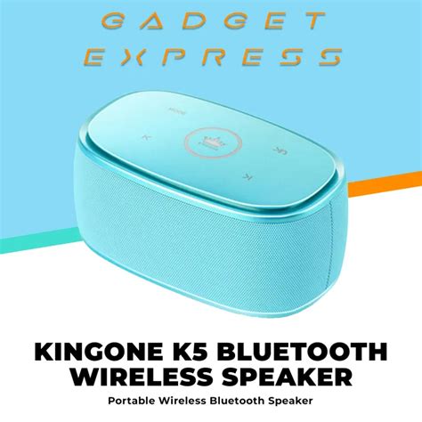 Kingone K Bluetooth Portable Speakers Blue Lazada Ph